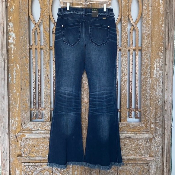 INTERNATIONAL CONCEPTS FLARE LEG JEANS HOBO 6 NEW - Picture 3 of 10